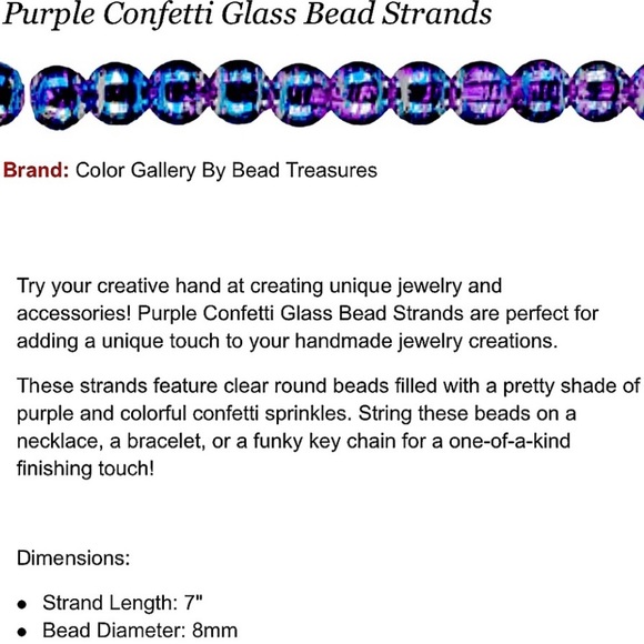 Bundle of 3 stretchy beaded bracelets, pink, blue, purple, turquoise colors NEW - Picture 10 of 10